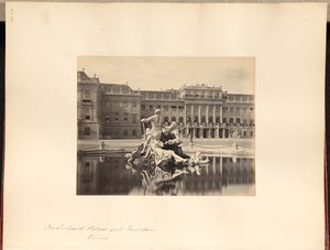 Die Kaiserliche Hofburg und der Brunnen, Wien
