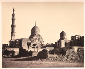 Die Moschee von Kaitbey von Francis Frith