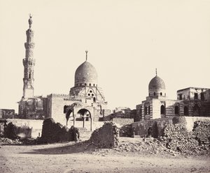 Die Moschee von Kaitbey von Francis Frith