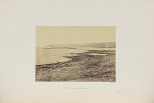 Die Nordküste des Toten Meeres von Francis Frith