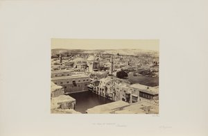 Der Teich von Hiskija. Jerusalem von Francis Frith