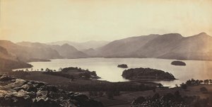 Der See bei Derwentwater in Großbritannien von Francis Frith