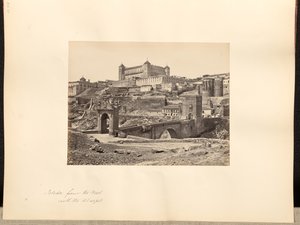 Toledo von Westen, mit dem Alcazar von Francis Frith