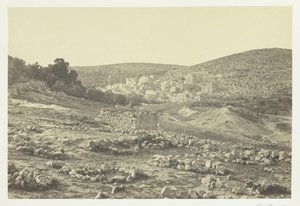 Ansicht von Hebron, 1857