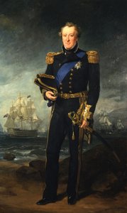 Porträt von Algernon, 4. Herzog von Northumberland von Francis Grant