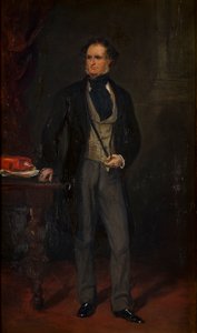 Porträt von Edward Stanley, 14. Earl of Derby von Francis Grant