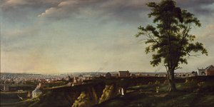 Blick auf Baltimore von Chapel Hill, ca. 1803
