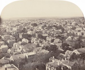Blick nach Nordwesten von der Westminster Street, Providence von Francis Hacker