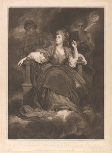 Mrs. Siddons in der Rolle der tragischen Muse von Francis Haward