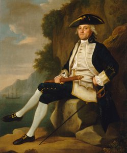 Kapitän Sir Edward Vernon (1723-1794), Mitte des 18. Jahrhunderts von Francis Hayman