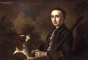 Porträt von Sir Henry Paulet St. John Bt.
