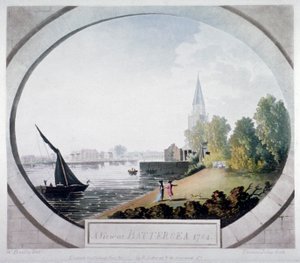 Eine Ansicht von Battersea, 1784