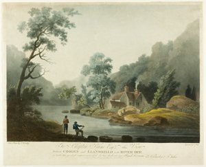 Zwischen Crogen und Llandrillo am Fluss Dee von Francis Jukes