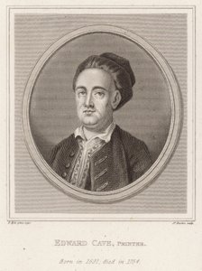 Edward Cave, Drucker, geboren 1891, gestorben 1754 von Francis Kyte