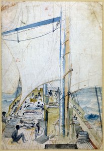 Sklaven an Deck von Francis Meynell