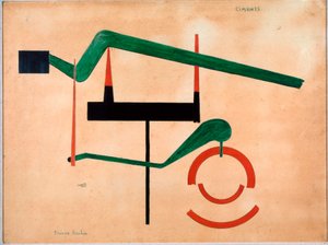 Detrempe Cements von Francis Picabia, 1920 von Francis Picabia