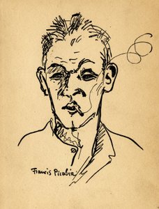 Porträt von Blaise Cendrars (Frédéric Louis Sauser) von Francis Picabia