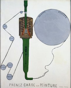 Vorsicht vor der Malerei von Francis Picabia