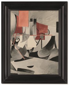 Stern-Tänzerin auf einem transatlantischen Liner von Francis Picabia