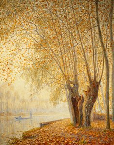 Die Weiden: Herbstsonneneffekt von Francis Picabia