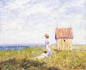 Zwei Frauen am Meer von Francis Picabia