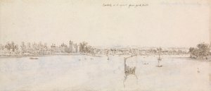 Lambeth vom York House von Francis Place
