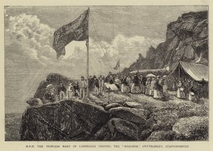 Ihre Königliche Hoheit Prinzessin Mary von Cambridge besucht die Roaches, Swythamley, Staffordshire von Francis S. Walker
