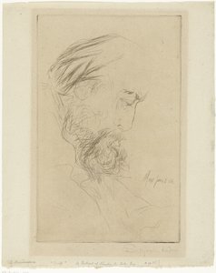 Porträt von Charles Cole von Francis Seymour Haden (Sir) (signed by artist)