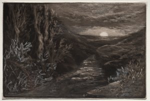 Ein Moorbach von Francis Seymour Haden