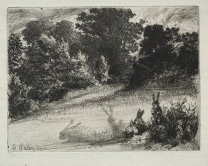 Combe Bottom von Francis Seymour Haden