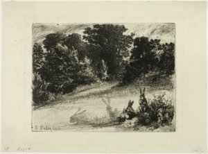 Combe Bottom von Francis Seymour Haden