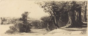 Früher Morgen - Richmond von Francis Seymour Haden