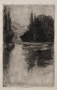 Abend von Francis Seymour Haden