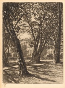 Kensington Gardens, Nr. 1 Kleine Platte, 1859 von Francis Seymour Haden
