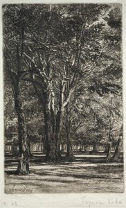 Kensington Gardens Die größere Platte, 1860