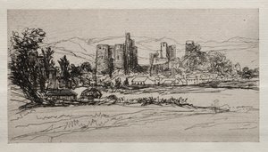 Kidwelly Castle von Francis Seymour Haden