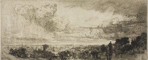 Aus dem Studierfenster von Francis Seymour Haden