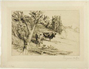 Die Burg von Francis Seymour Haden