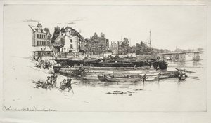 Whistlers Haus, Old Chelsea, 1863