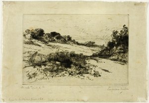 Windmühlenhügel, Nr. I von Francis Seymour Haden