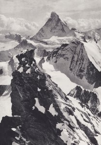 Penninische Alpen: Ein Gendarm auf dem Zinal Rothhorn von Francis Sydney Smythe