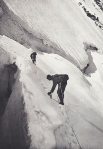 Penninische Alpen: Unterhalb des Col de Tournanche von Francis Sydney Smythe