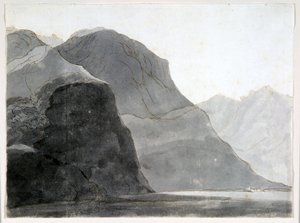 Comer See von Francis Towne