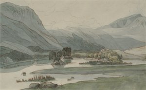 Rydal Water mit den Grasmere Hills, 1786