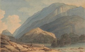 Der Eingang nach Borrowdale, ca. 1786