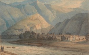 Der Grange am Kopf des Keswick-Sees