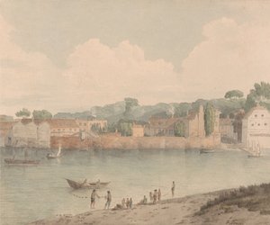 Vauxhall Stairs, von Millbank, 5. Juli 1797