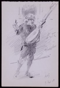 Porträt von Arnold Dolmetsch