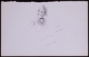 Porträt von Arthur Rackham von Francis Wilfred Lawson