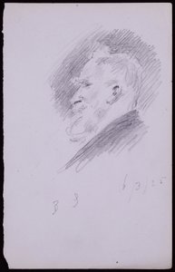 Porträt von George Bernard Shaw von Francis Wilfred Lawson